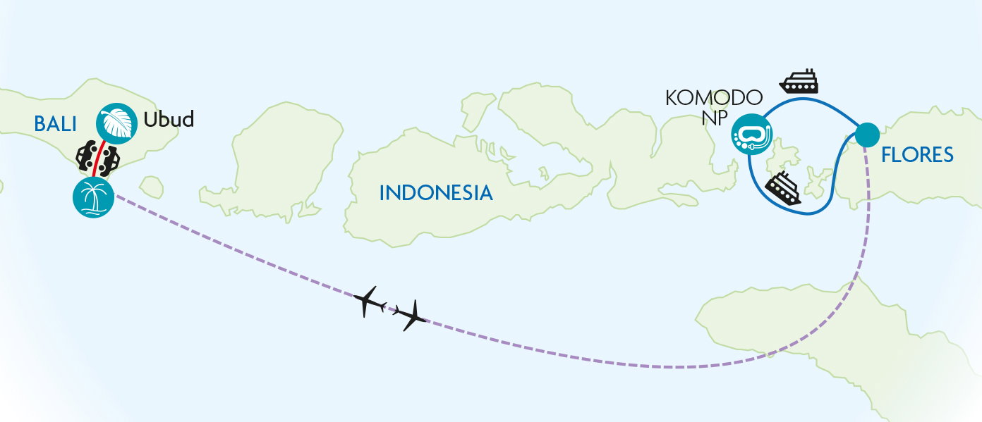 Discover the Dragons & Beautiful Bali