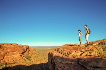 Kings Canyon from Uluru
