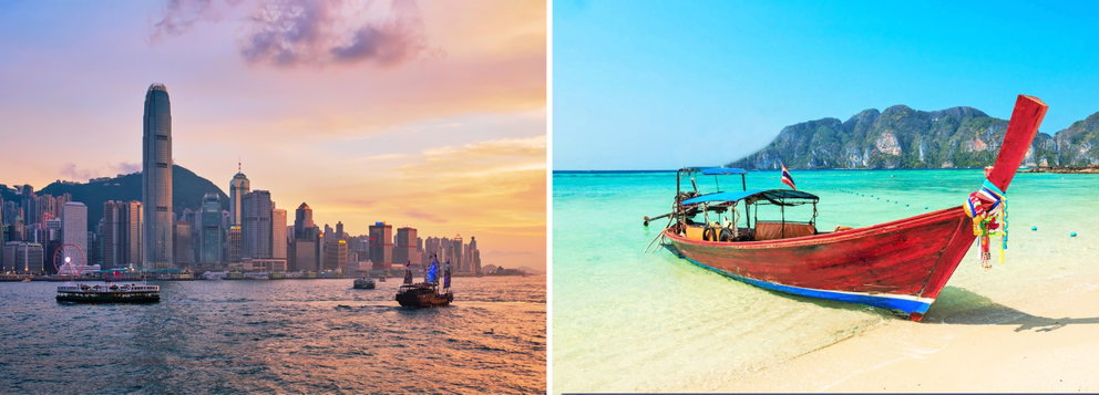 5★ Hong Kong & Thailand just £1,699