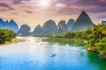 Private Scenic Walk Along the Yulong River