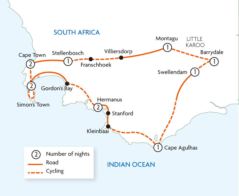 Cycling the Cape & Winelands