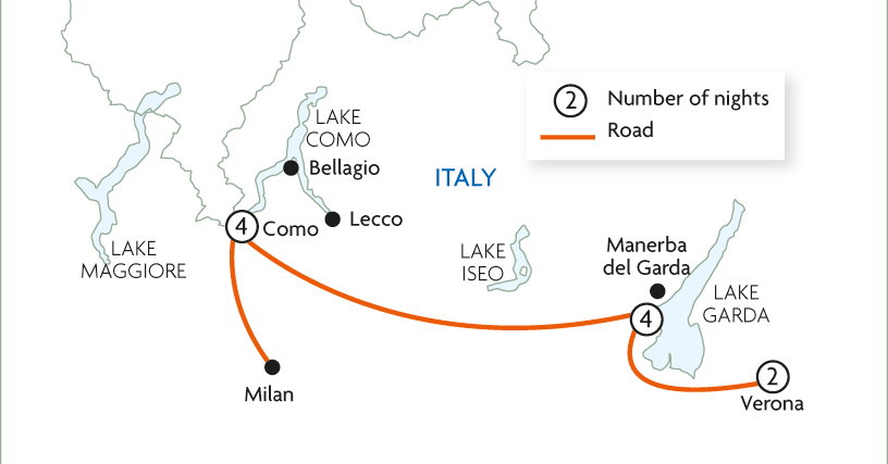 Italy's Glistening Lakes