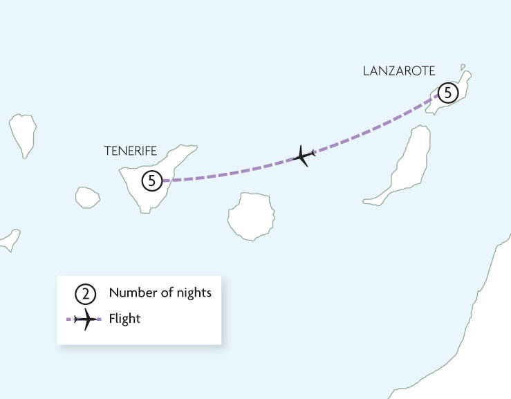 Lanzarote & Tenerife - Volcanoes & Beaches