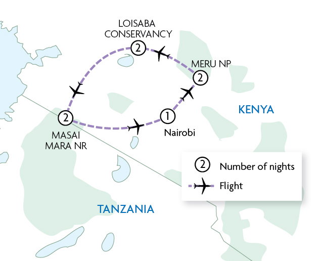Luxury Kenya SkySafari with Elewana (8 days)