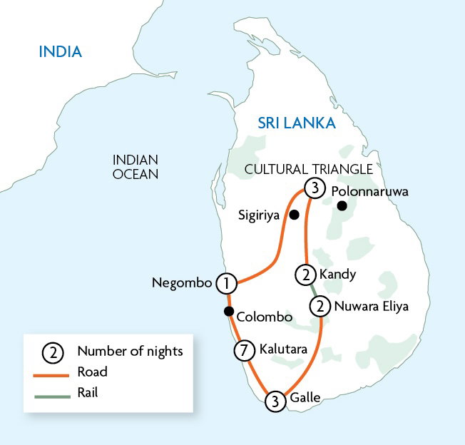 Classic Sri Lanka with Galle & Kalutara