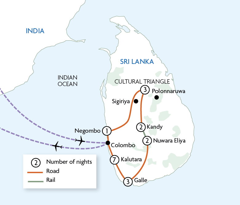 Classic Sri Lanka with Galle & Kalutara