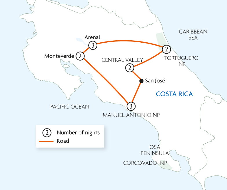 Classic Costa Rica - Fly Drive