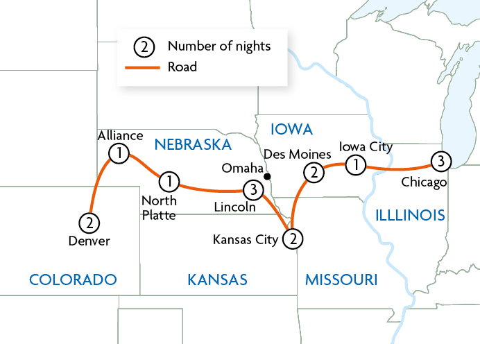 Chicago to Denver: Journey Through America's Heartland