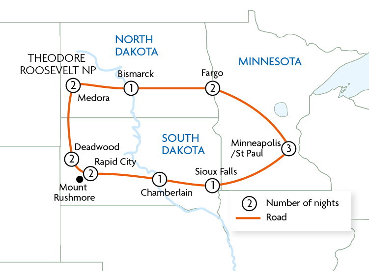 Minnesota & the Dakotas Highlights