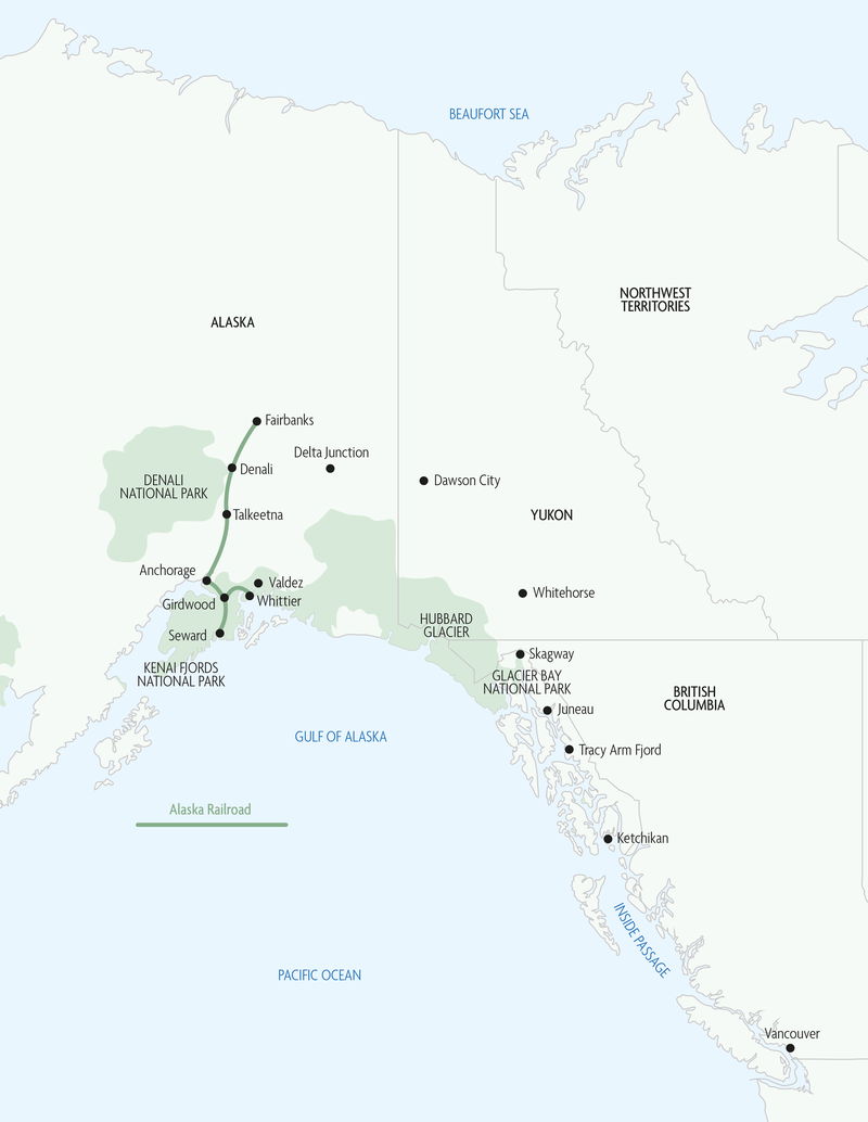 Alaska map