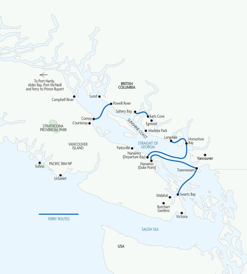 Vancouver Island maps