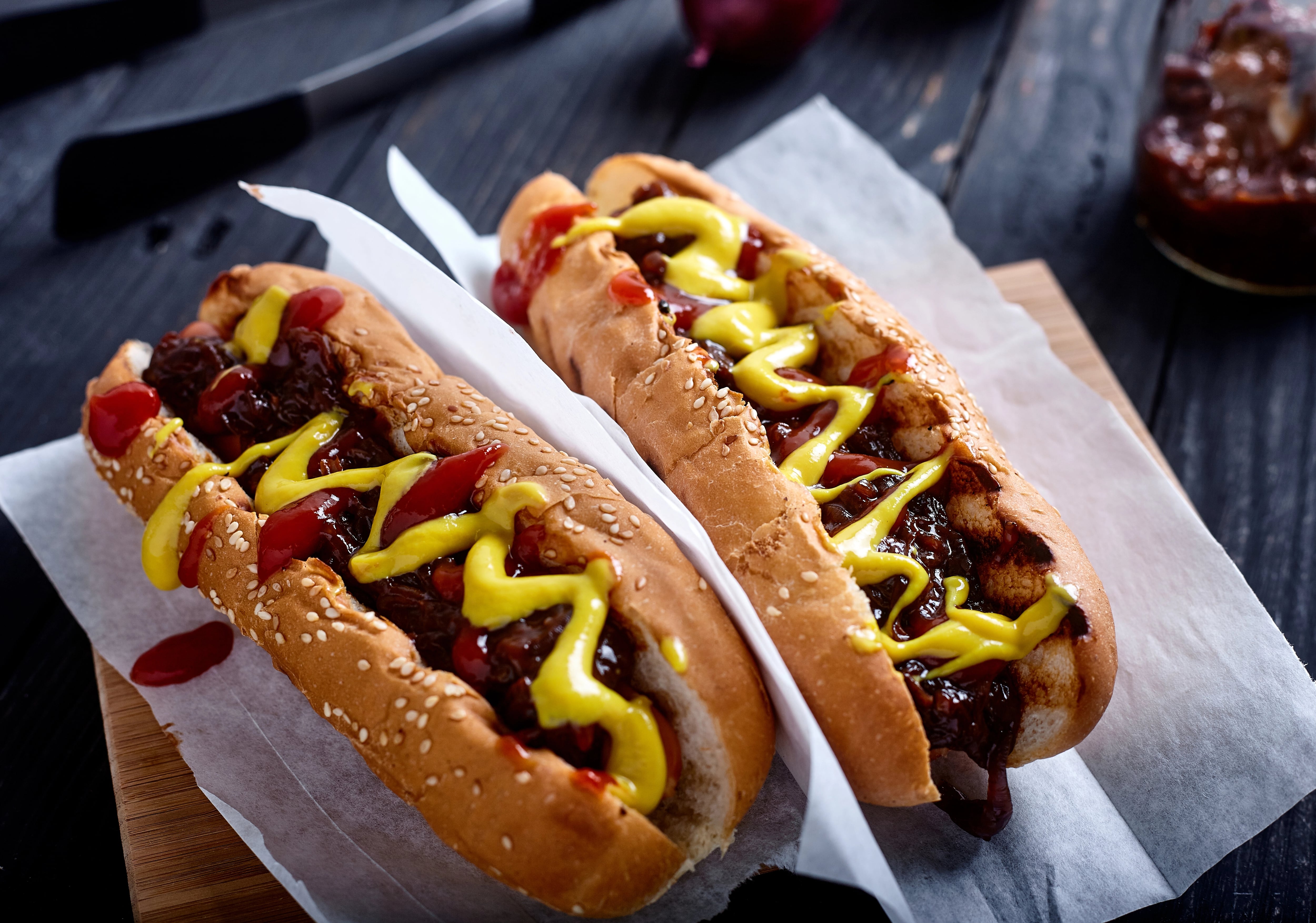 Homemade New York Style Hot Dog