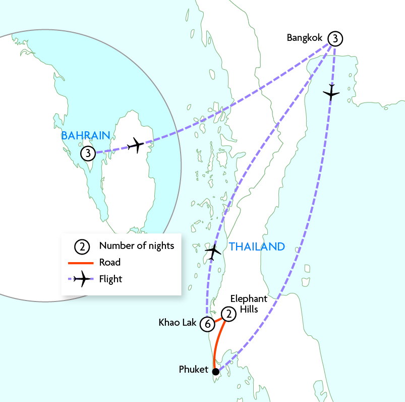 Bahrain & Thailand