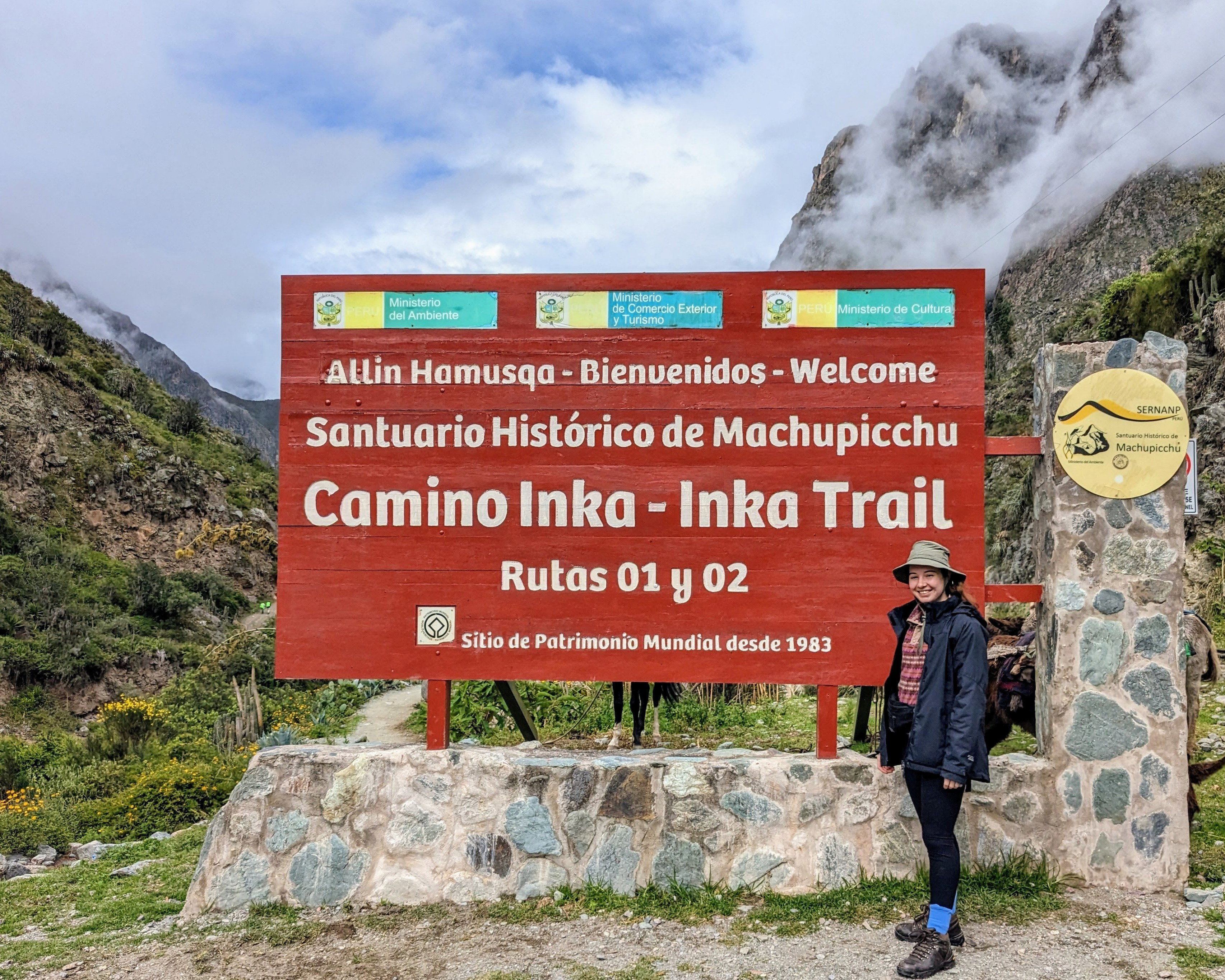 Start of the Inca Trail, Peru