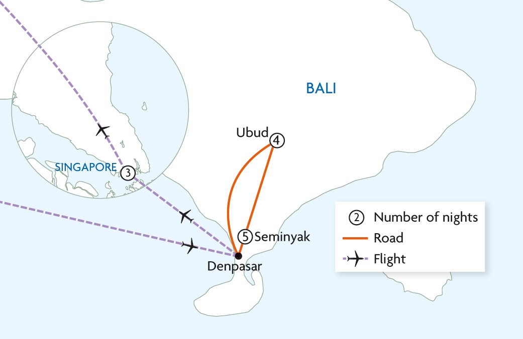 Enchanting Bali & Singapore