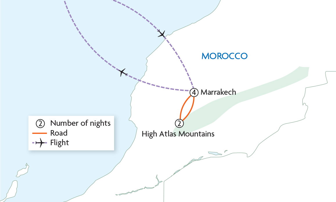 Magical Marrakech & High Atlas Mountains