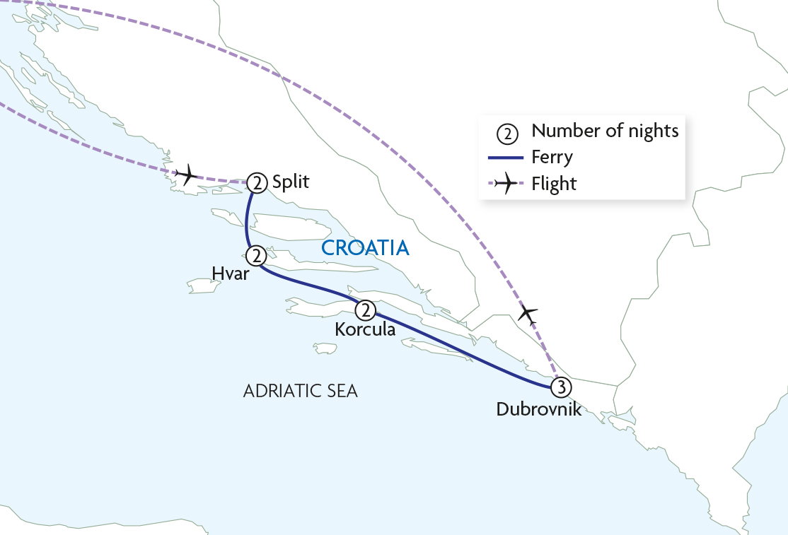 Island Hopping in Croatia