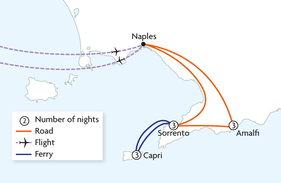 Italian Delights - Capri, Sorrento & the Amalfi Coast