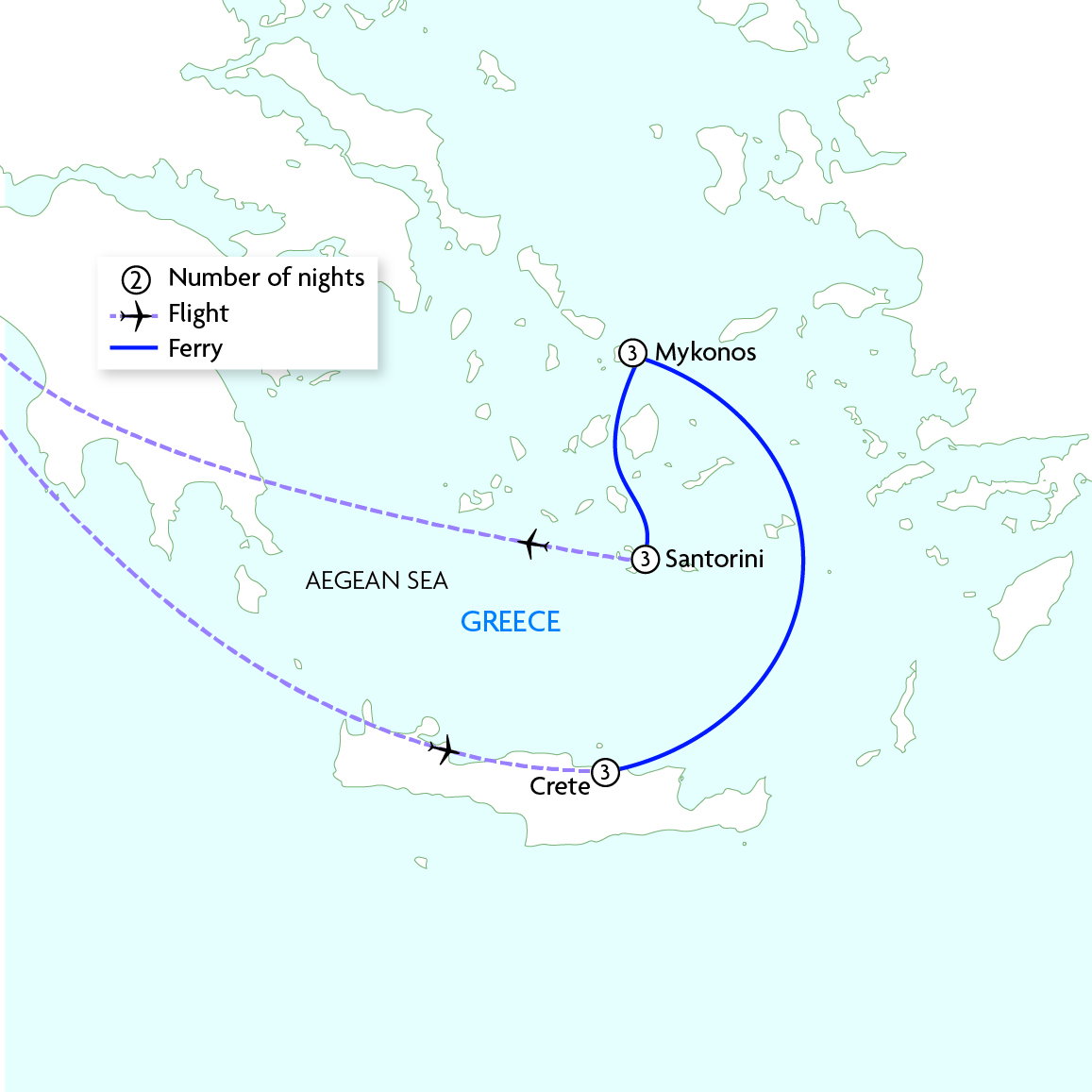Island Hopping in Greece Honeymoon