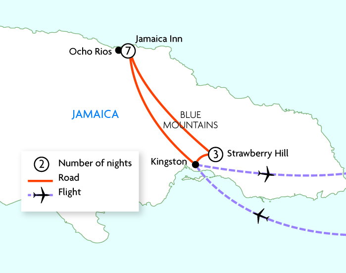Mountains & Beaches of Jamaica