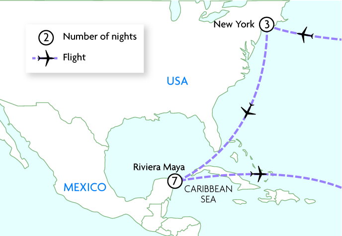 New York & Mexico