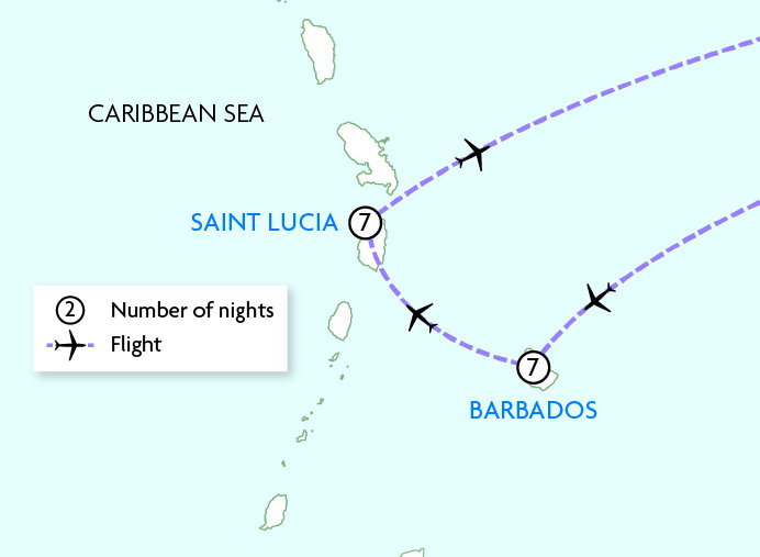 Barbados & Saint Lucia