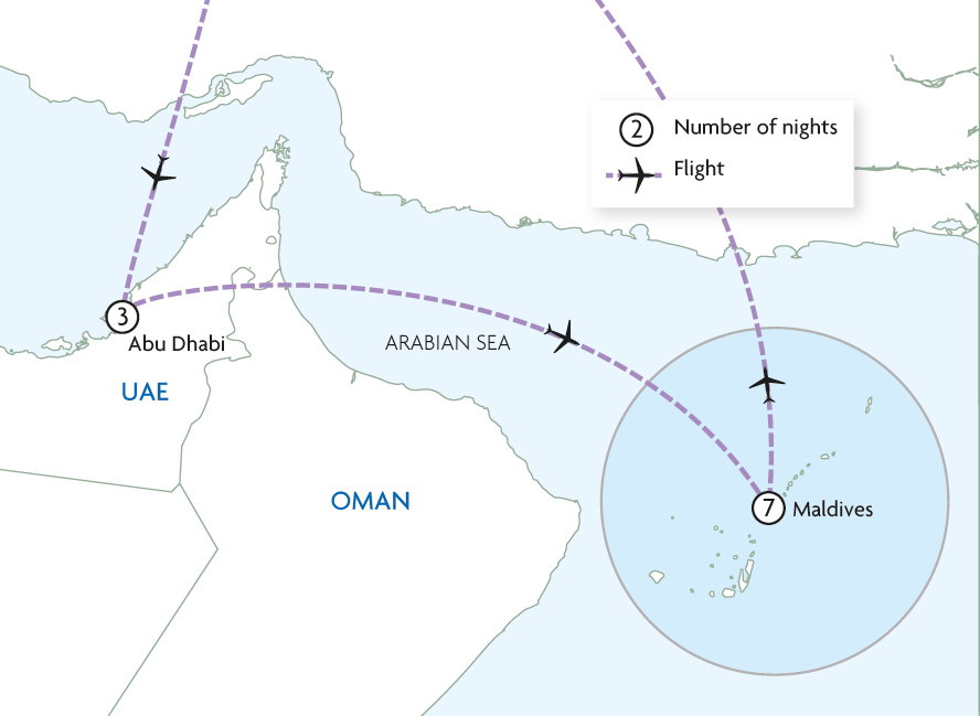 Abu Dhabi & Maldives