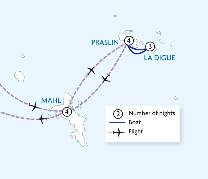 Island Hopping in the Seychelles (Praslin, La Digue & Mahe)