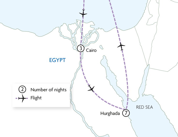 Cultural Cairo & Hurghada Beach