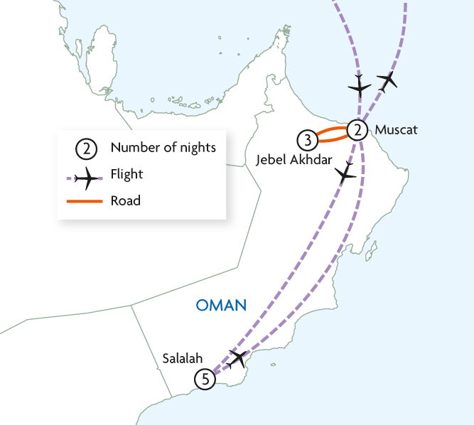 Oman's City, Mountain & Beach