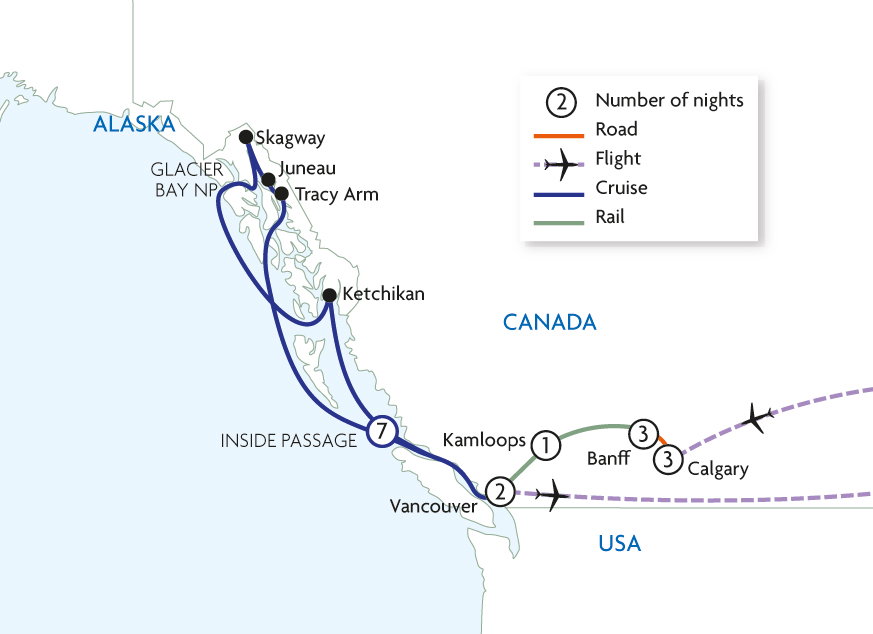 Calgary Stampede, The Rockies & Radiant Alaska