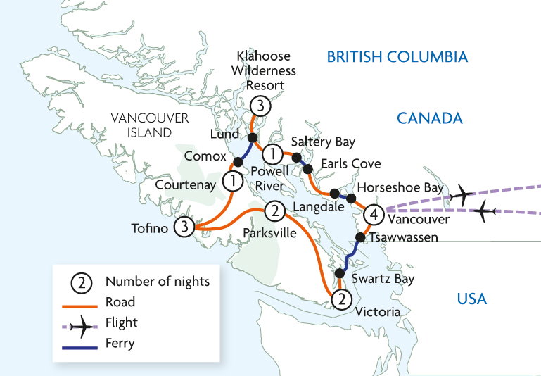 British Columbia's Island Escapade