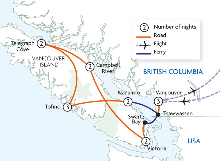 Vancouver Island's Bears & Whales - CanaDream