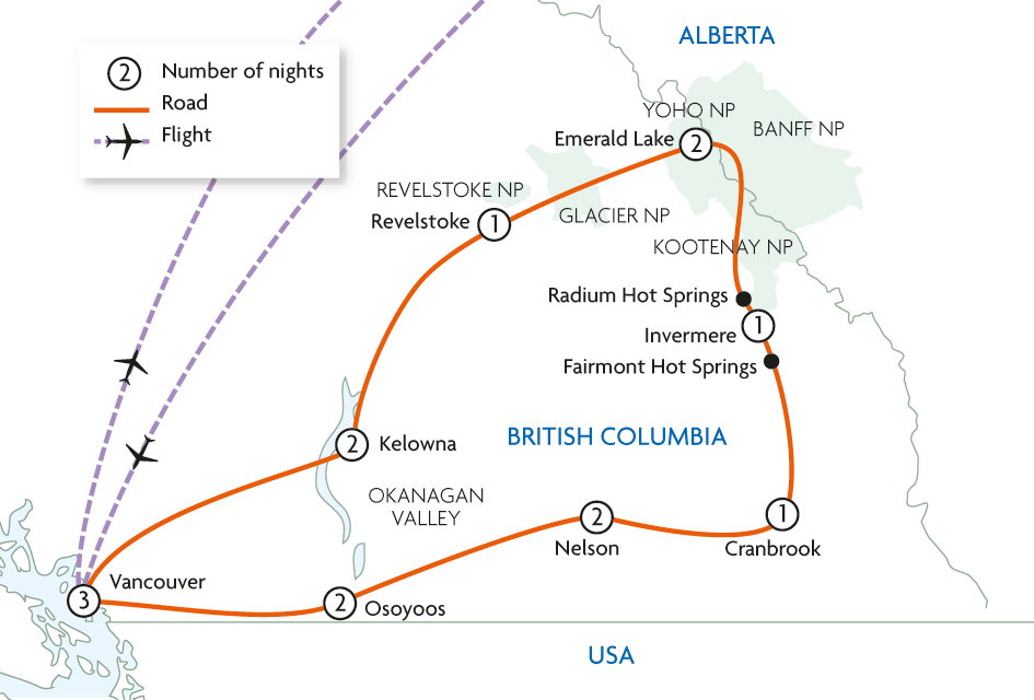 Rainforest to Rockies