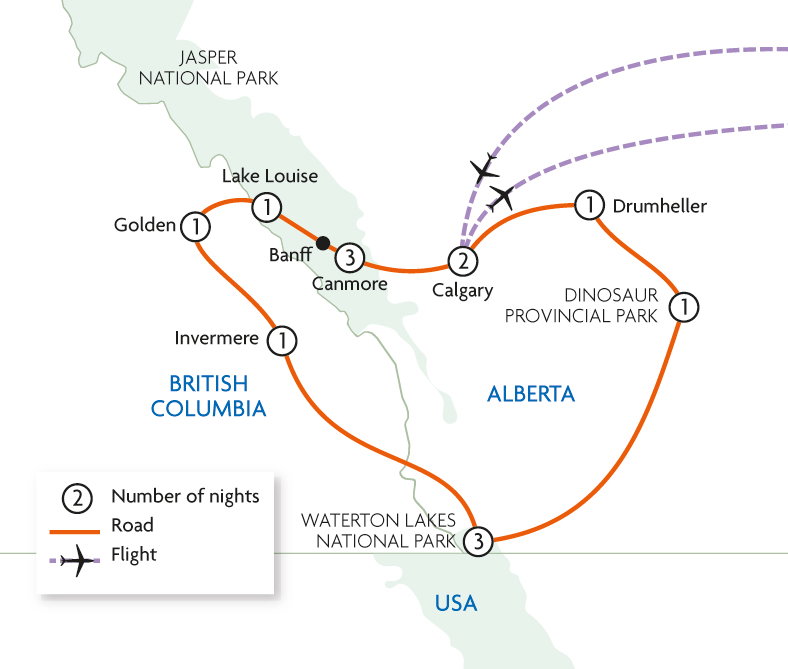 Canada's Badlands, Mountains & Dinosaurs