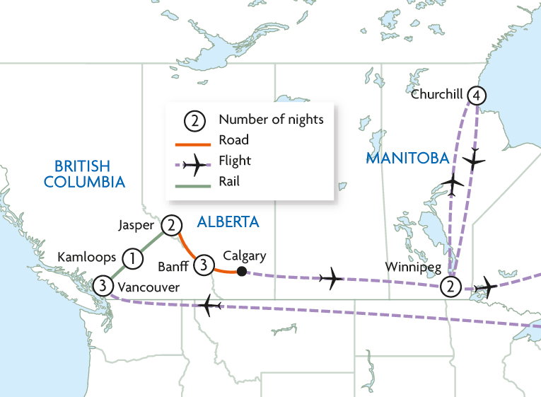 Canada's Planes, Trains & Arctic Mobiles