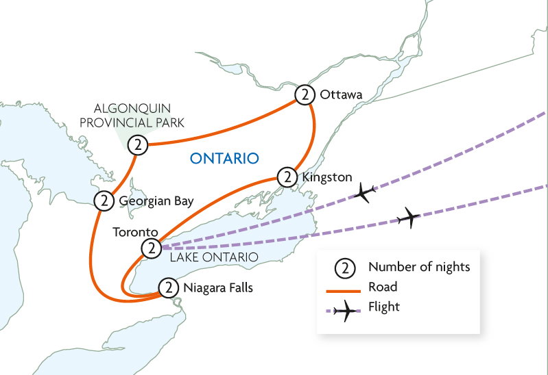 Classic Ontario Circle - Motorhome Holiday