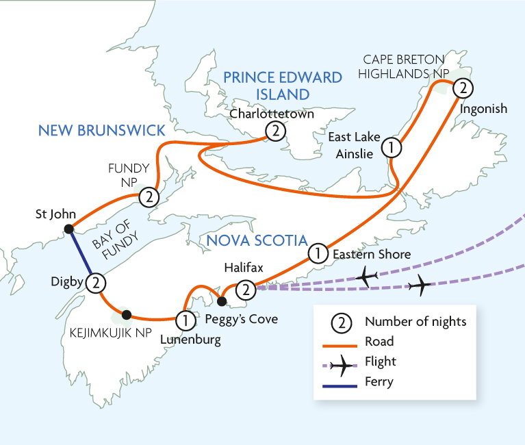 Maritimes Trails & Whales - Motorhome Holiday