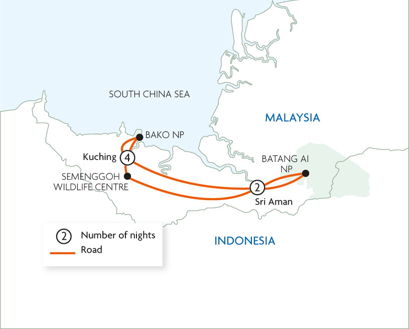 Journey through Sarawak