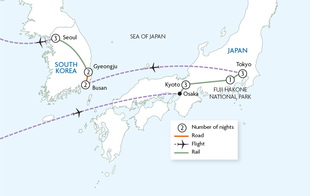 The Best of Japan & South Korea