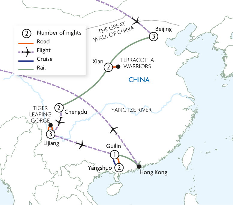 Journey through China