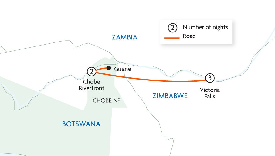 Chobe Riverfront & Victoria Falls Discovery