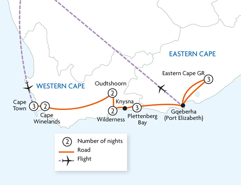 Classic Garden Route & Safari