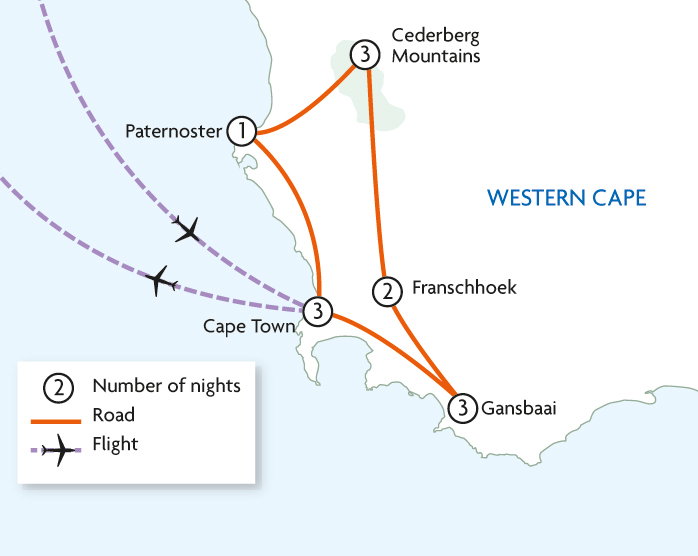 Nature & Gourmet Retreats of the Western Cape