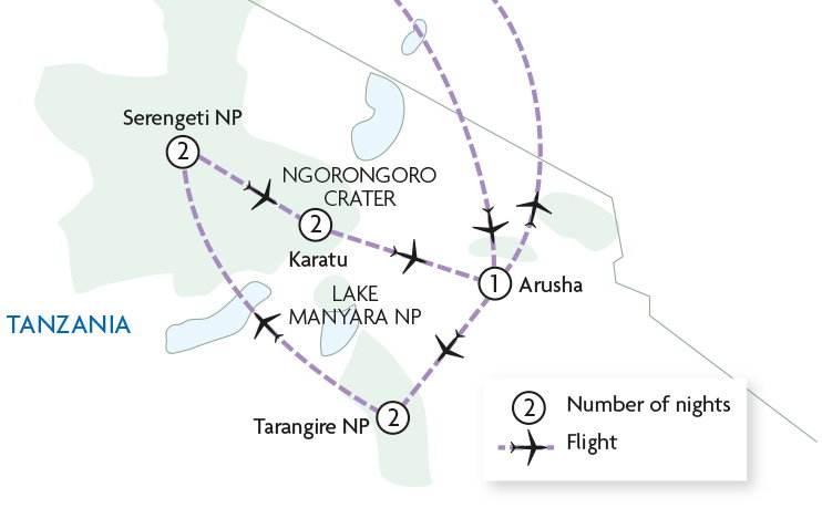 Luxury Tanzania SkySafari with Elewana