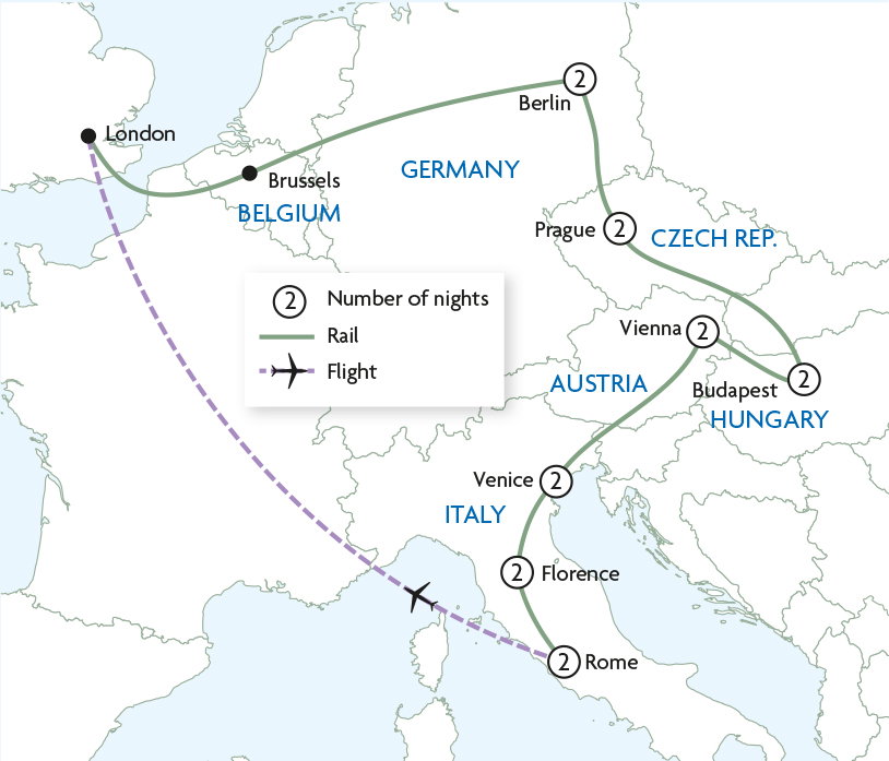 Imperial Cities and Highlights of Italy
