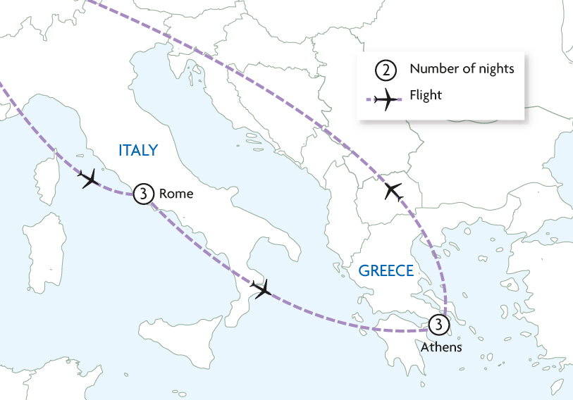 Journey to Classical Rome & Athens