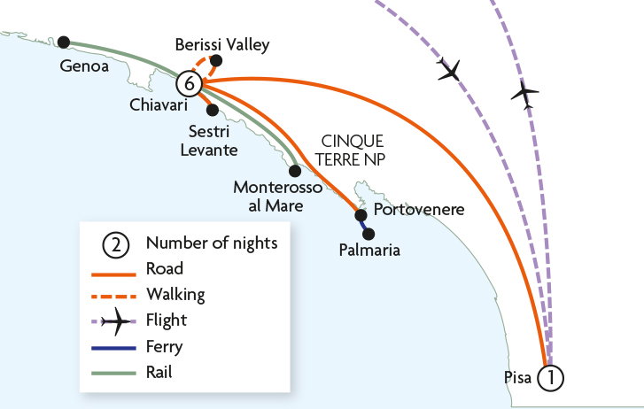 Walks & Food of The Italian Riviera