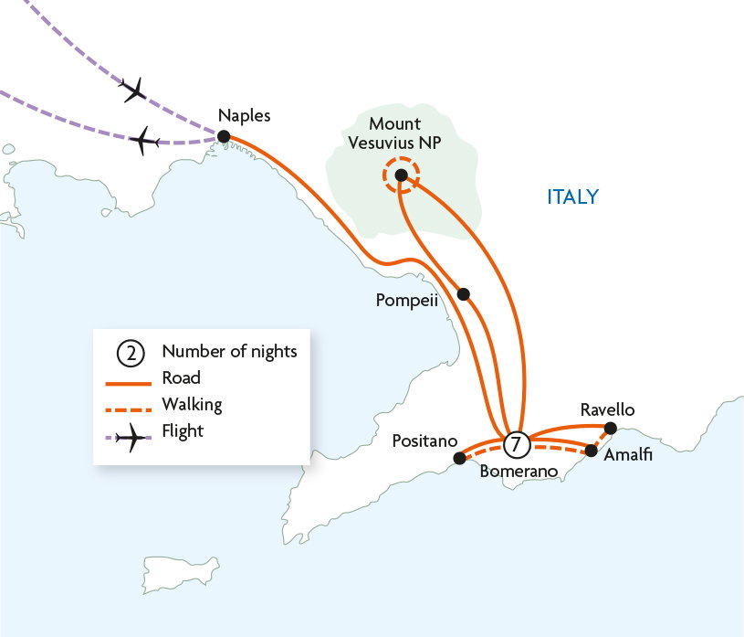 Walking the Amalfi Coast