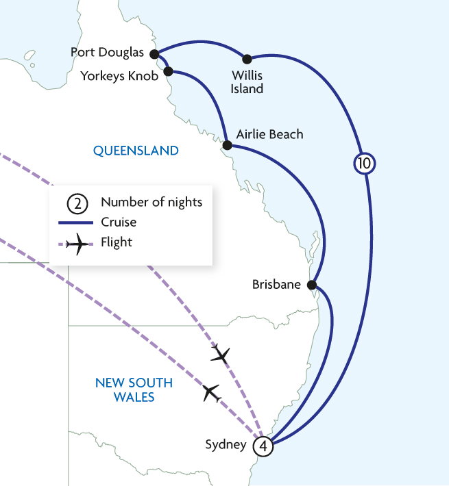 Sydney and Queensland Cruise